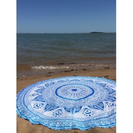 mandala Round Tapestry Wall Hanging Beach Throw Towel Yoga Mat 72