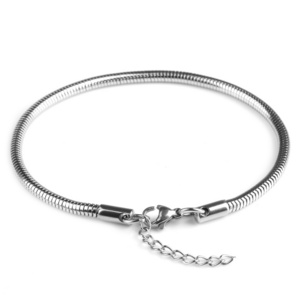 Wholesale Trendy High Quality Stainless Steel Snake Chain Women Bracelets Jewelry