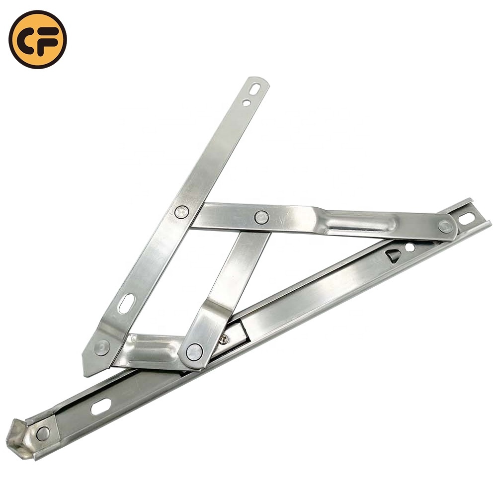 Chinese Manufacturers Window Hardware Accessories 8 Inch Friction Stay Groove Stainless Steel 19mm Round Groove Friction Hinge