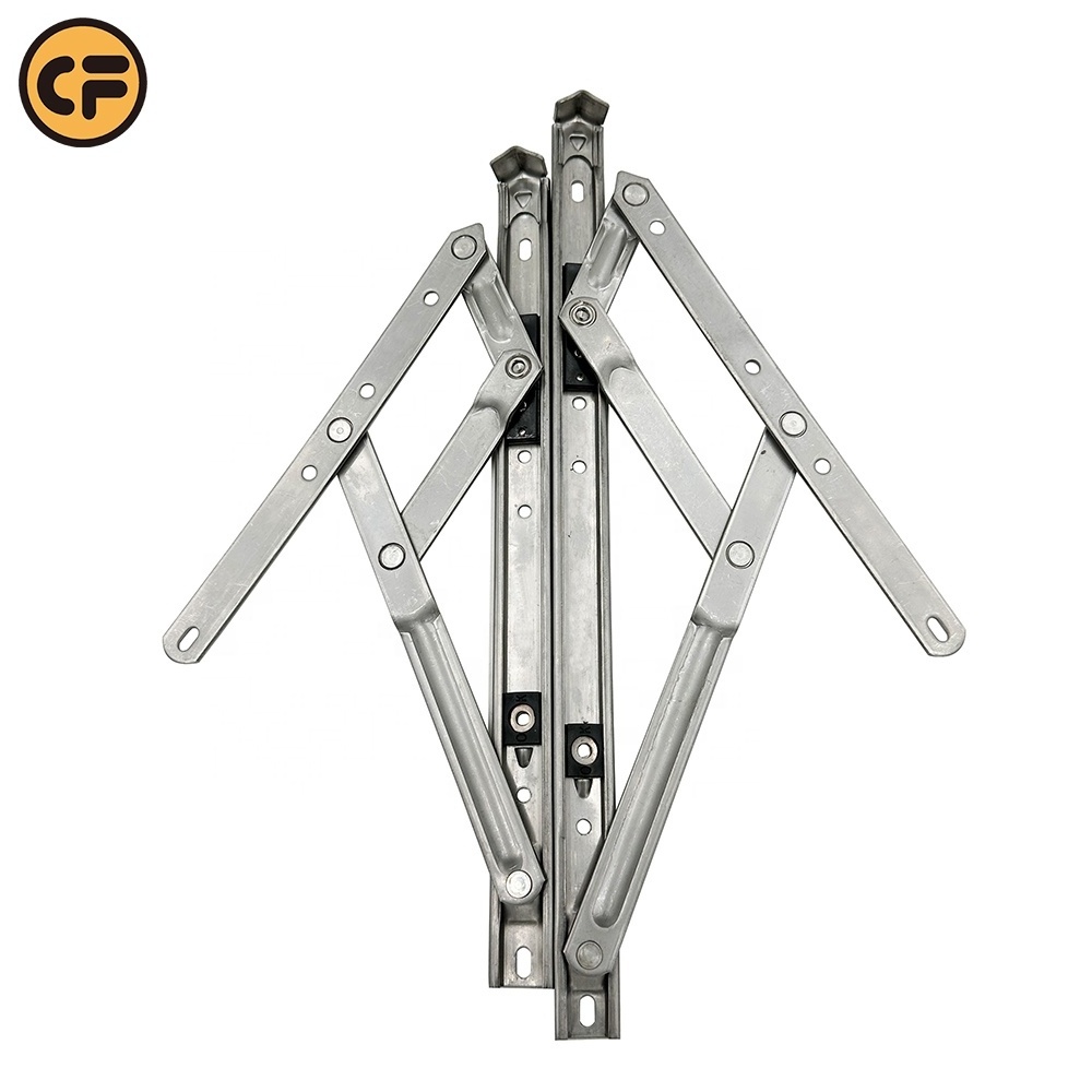 Heavy Duty Square Groove 4-6 bar Window Stay Stainless Steel Window Friction Hinges