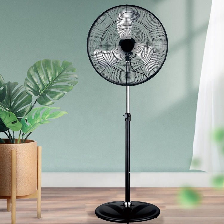 Adjustable oscillating industrial manufacturer powerful cooling nordic color 16 18 20 24 inch stand fan electrical of pedestal