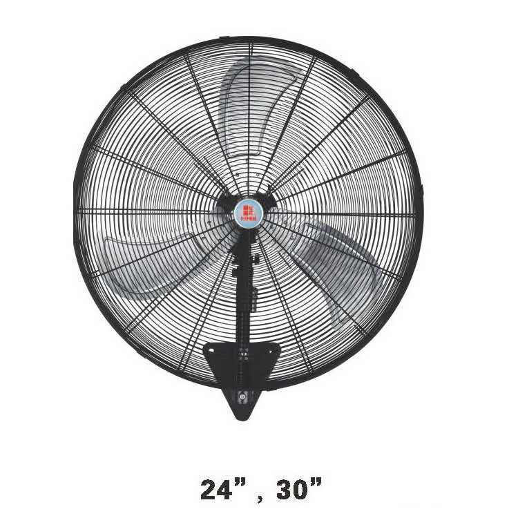 Children isolating spare parts motor 3 aluminum blade 24 30 inch noiseless mode patio fan outdoor modern wall mount in india