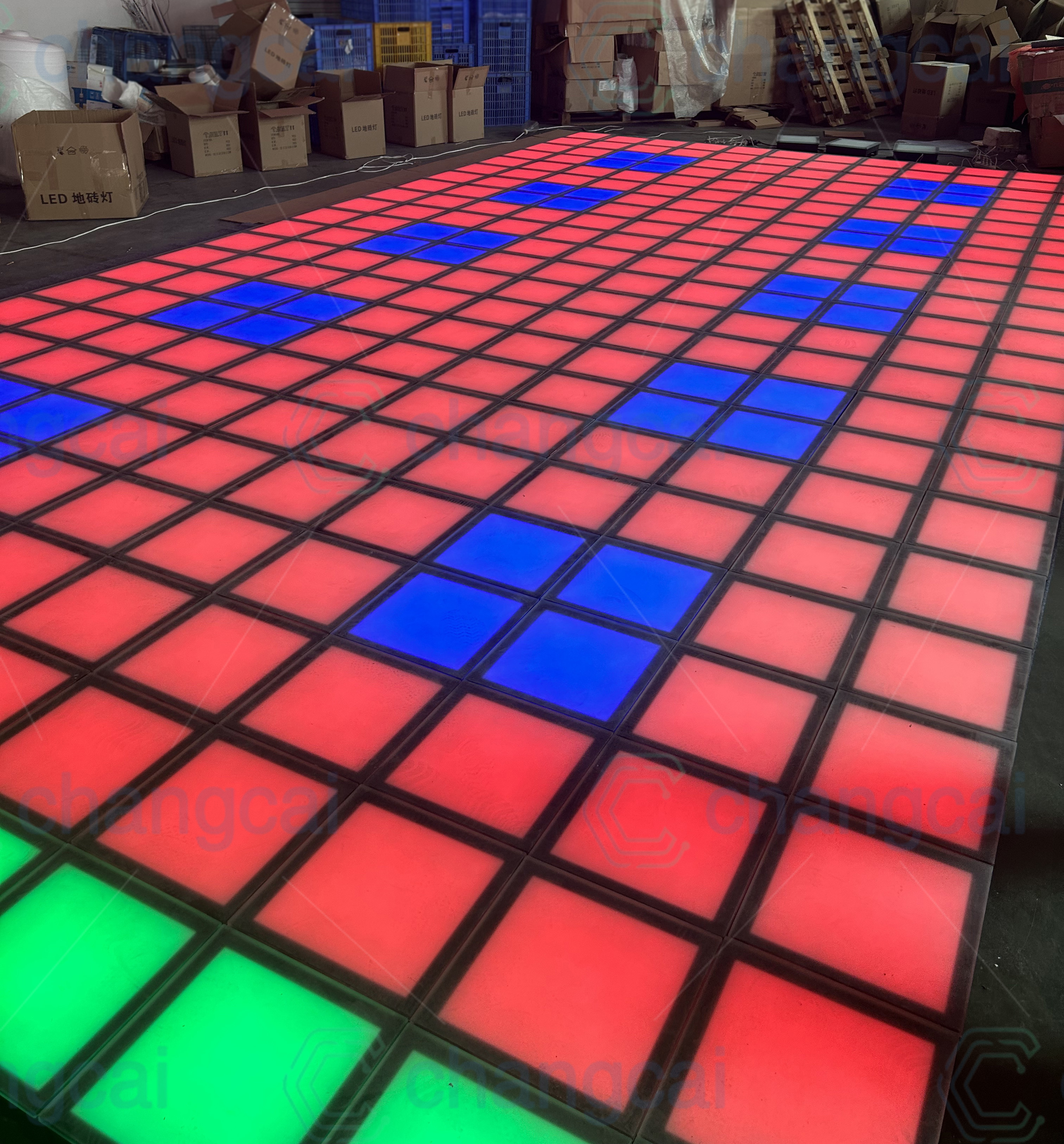 Led Floor Tiles Pressure Sensitive Interactive Led Light Up Floor