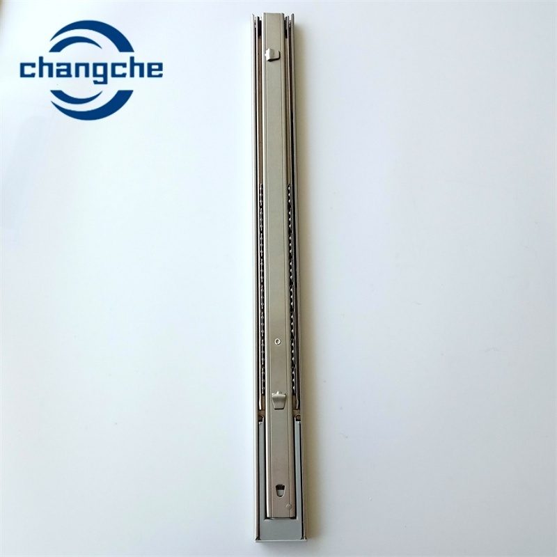 China Factory Undermount Drawer Slide  Furniture metal drawer slides ball bearing soft close drawer slides with hook