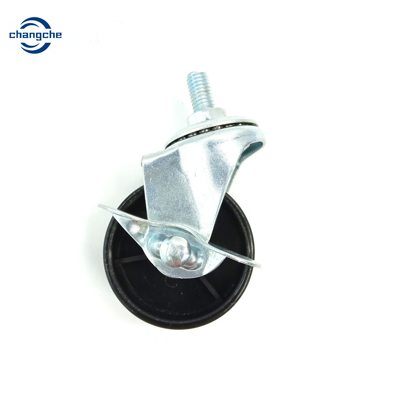 China Manufacturer Hard Floor Castors 360 Degree Double Caster Furniture Office Chair Universal Wheel