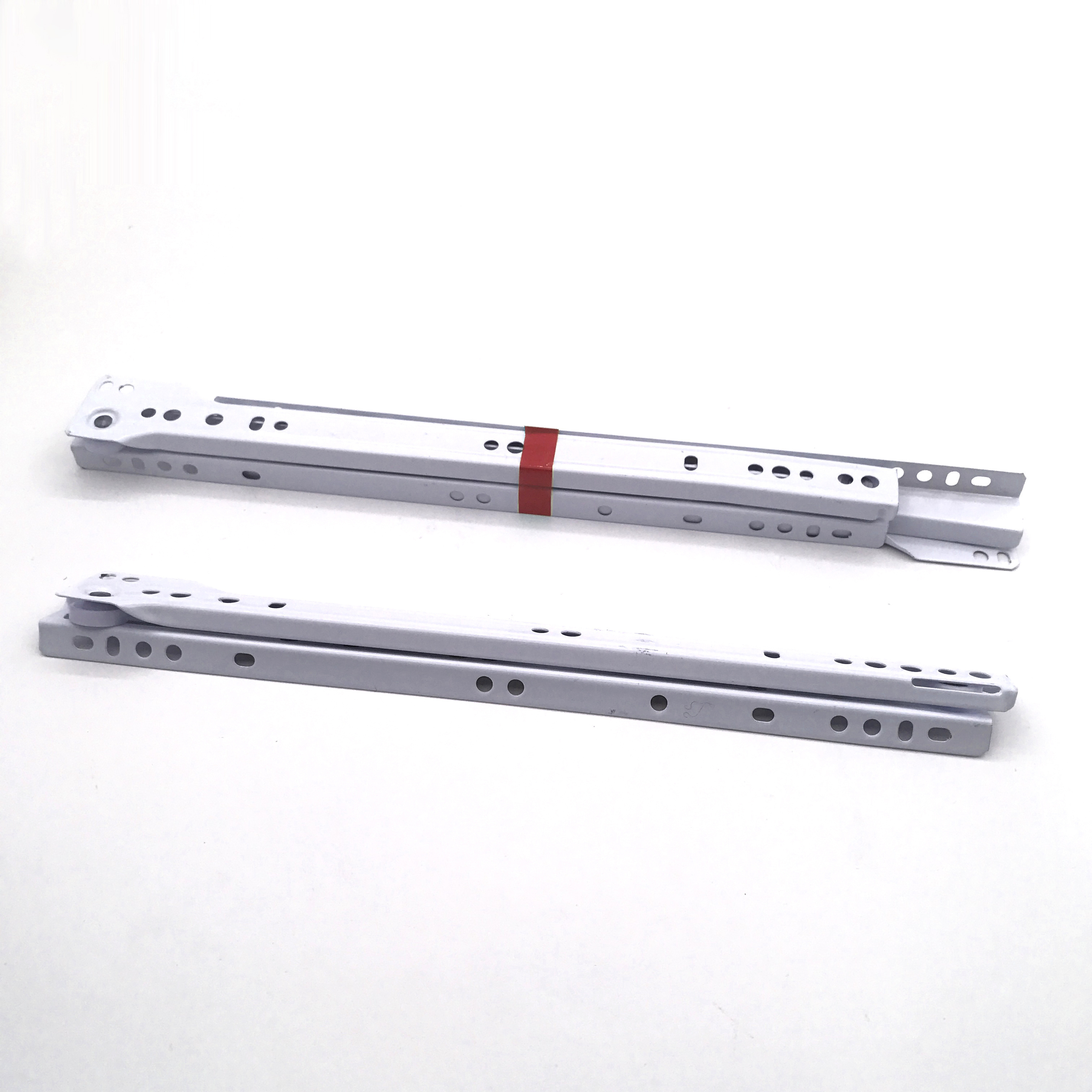 Self-Closing Type FGV Powder Coating Drawer Slide Metal Telescopic Drawer Slide Channel Euro Drawer Slide