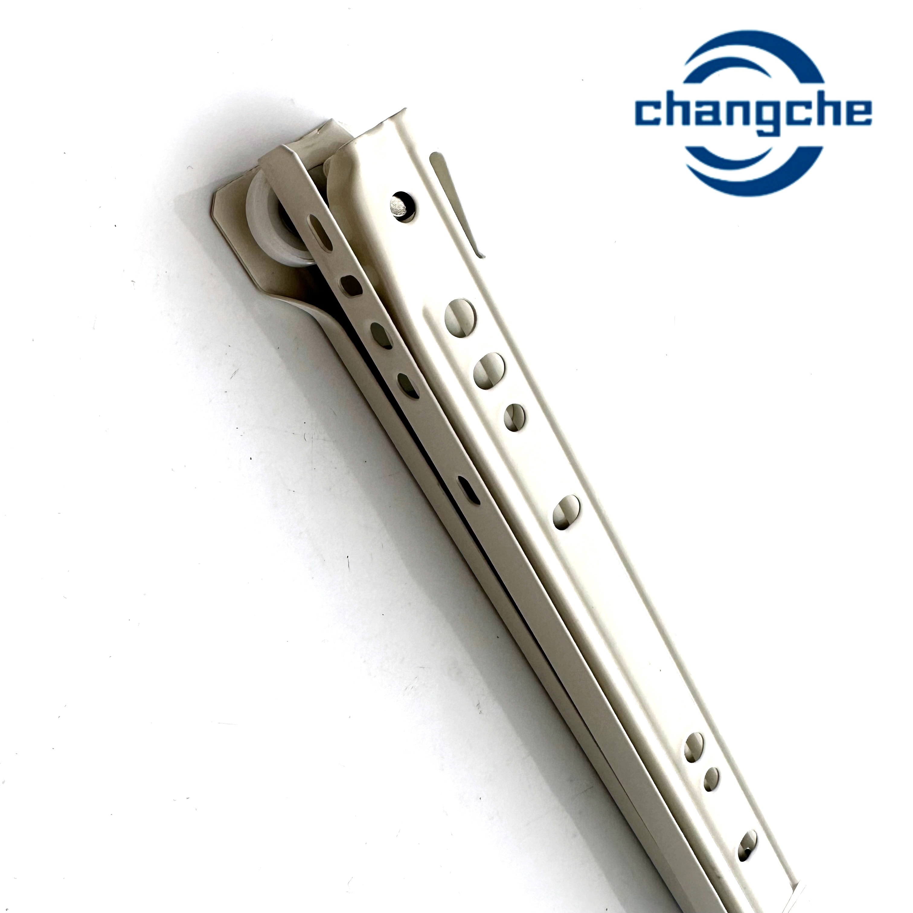 CHANGCHE Good Price  Euro Self-Closing Slide Rails Furniture Drawer Slide Roller Slide With Powder Coating