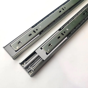 2024 Hot Selling full extension soft close stainless steel drawer slides ball bearing drawer slide