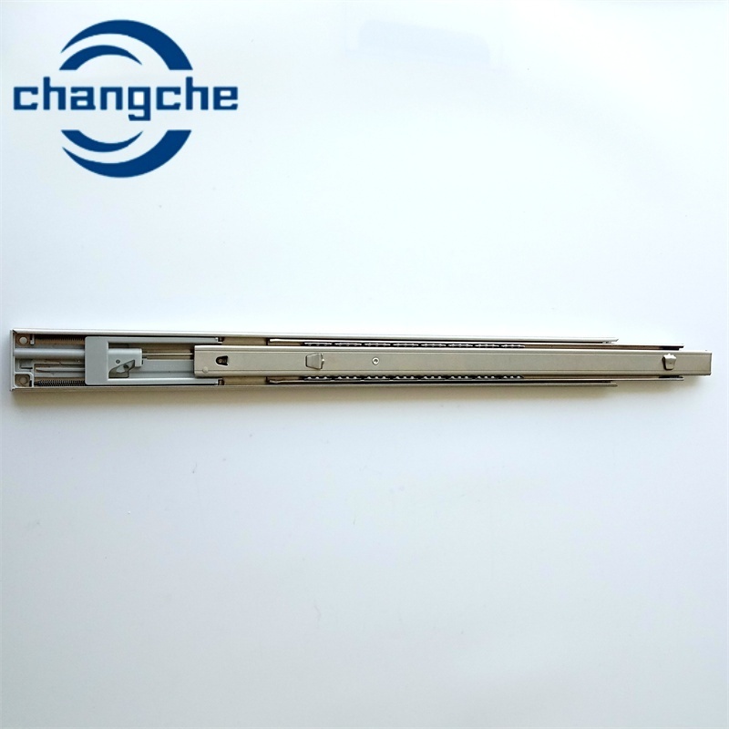 China Factory Undermount Drawer Slide  Furniture metal drawer slides ball bearing soft close drawer slides with hook