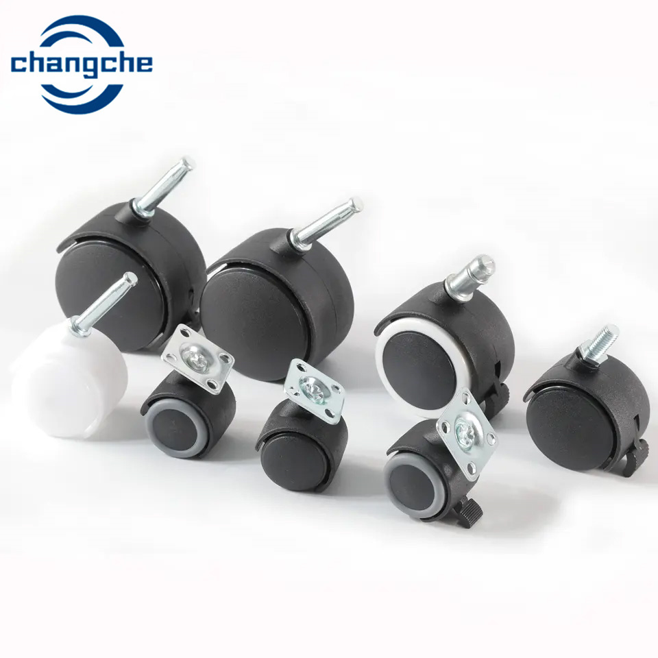 Colour Office Chair 65Mm Diameter Replacement Wheel Casters Swivel 360 Degrees And Offer A Smooth Rolling Experience