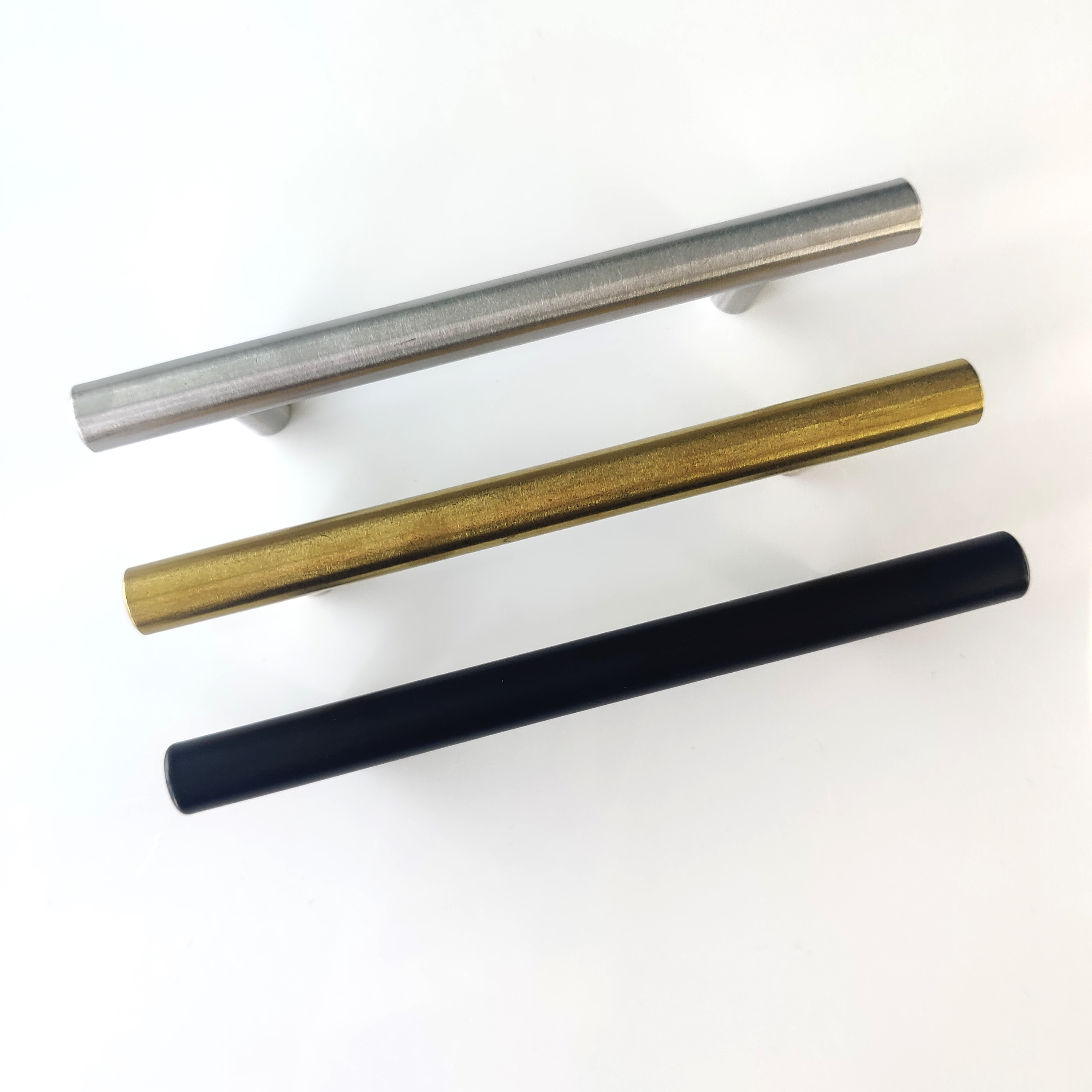 Various Colors Furniture Door Pull Handles Stainless Steel Hollow Handles