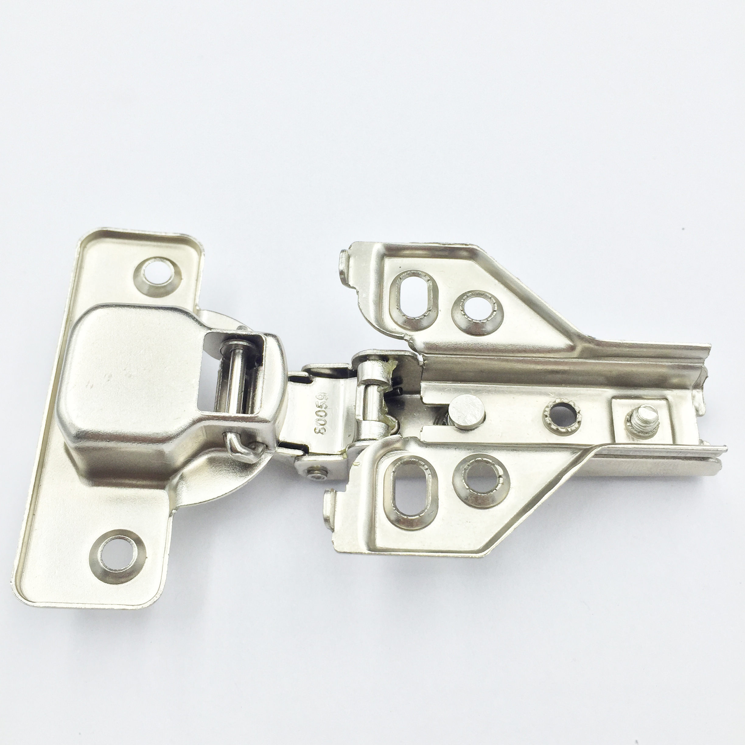 Aluminum Frame Normal Close Hinges for Cabinet unhydraulic Slide-on Cupboard Door Hinge with Hook