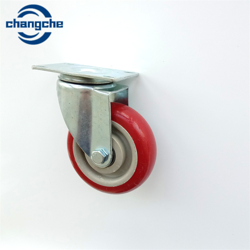 Hot Sale Factory Plat castors Heavy Duty Fixed  Durable Industrial Castors