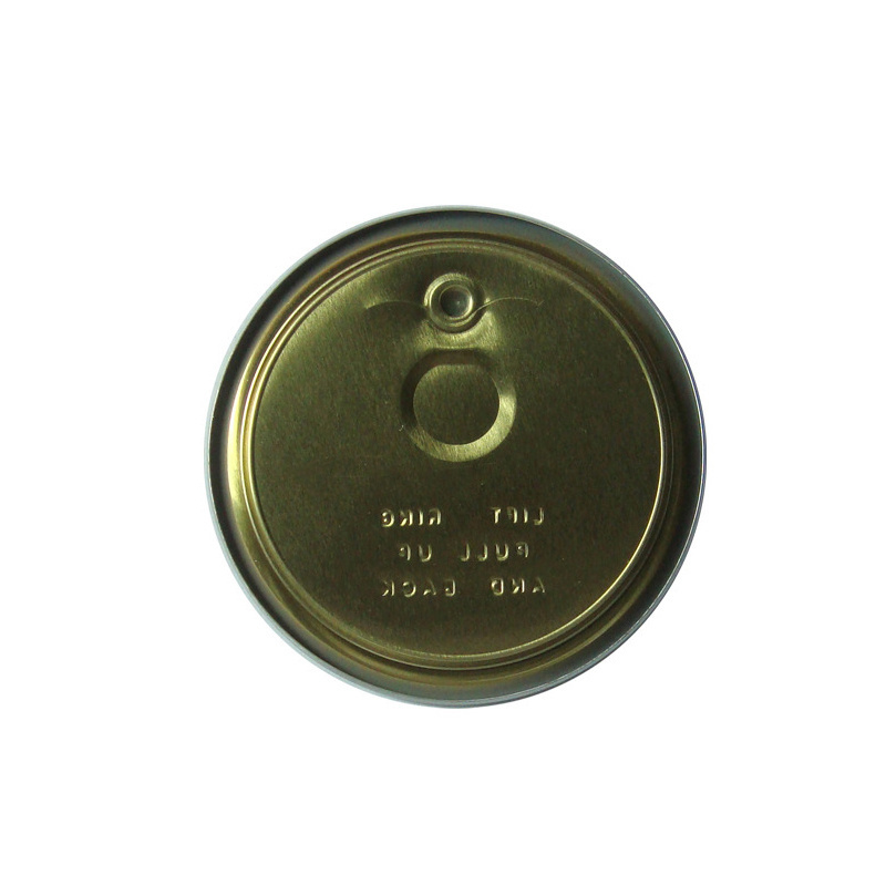 Manufacture Tin Foil Lid Easy Peel Off End Easy Open Lid Tin easy open end cover customize Factory Price Customized Logo 02