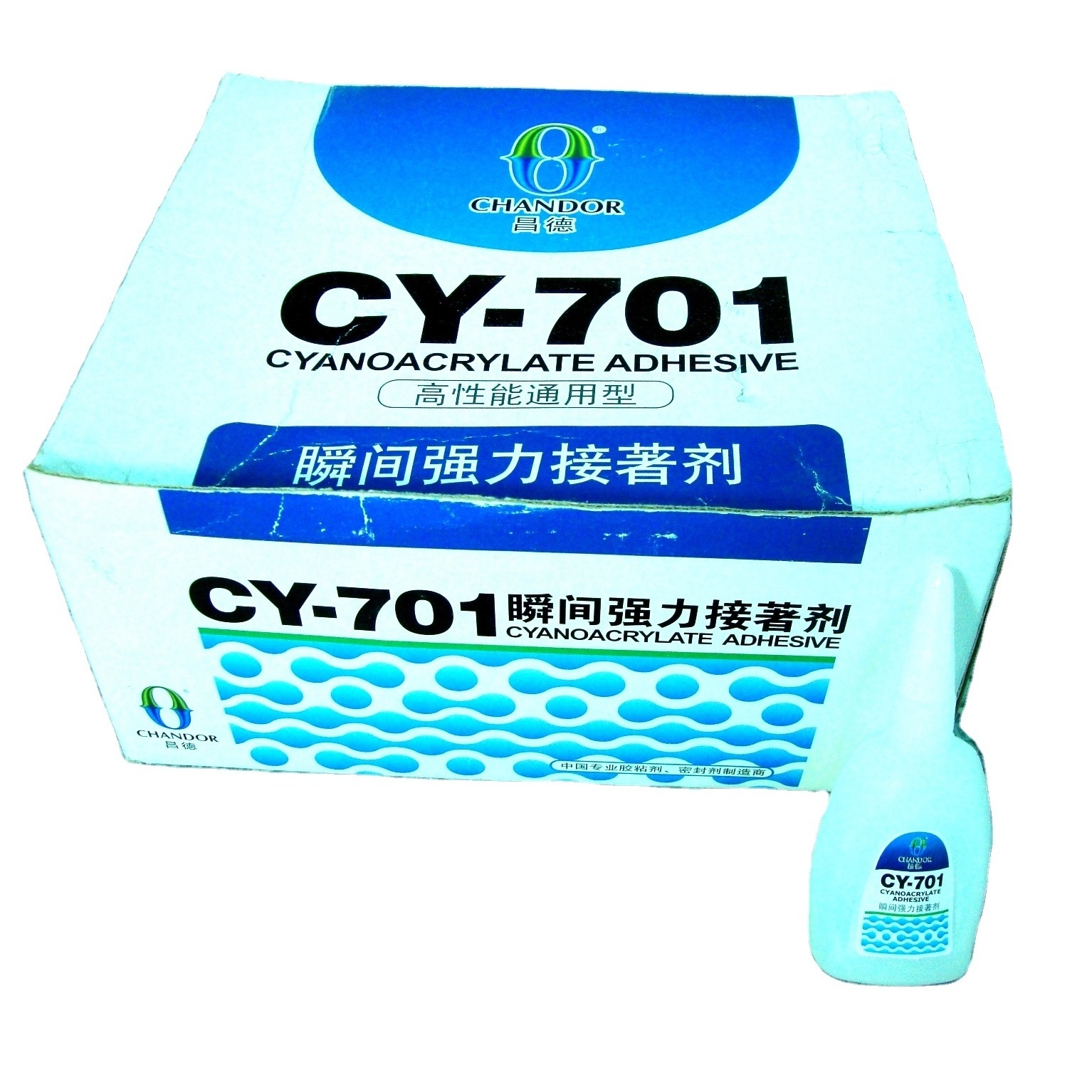 Best Quality 38g Cyanoacrylate adhesive Instant Glue for DIY bonding with metal/glass/wood/leather/ceramics/rubber