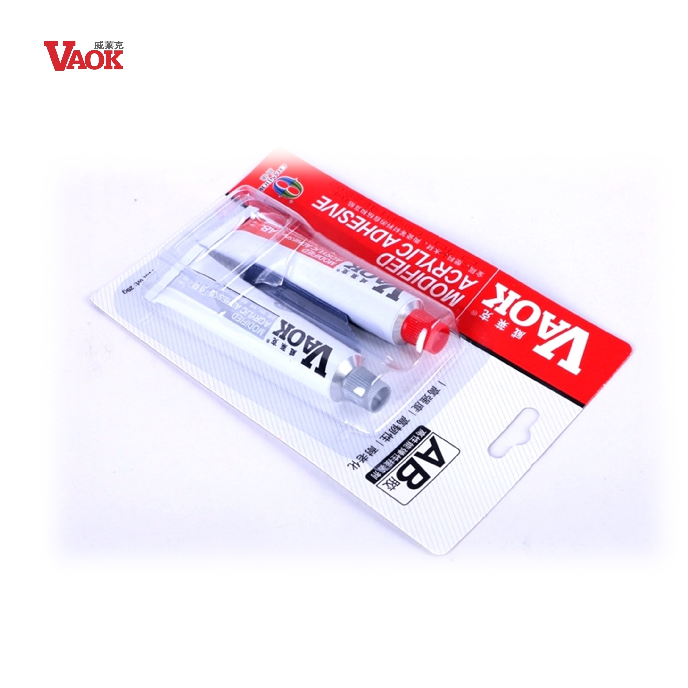 Wholesale VAOK 5 min fast cure 20g Acrylic AB glue  modified acrylic adhesive for metal plastic wood ceramics