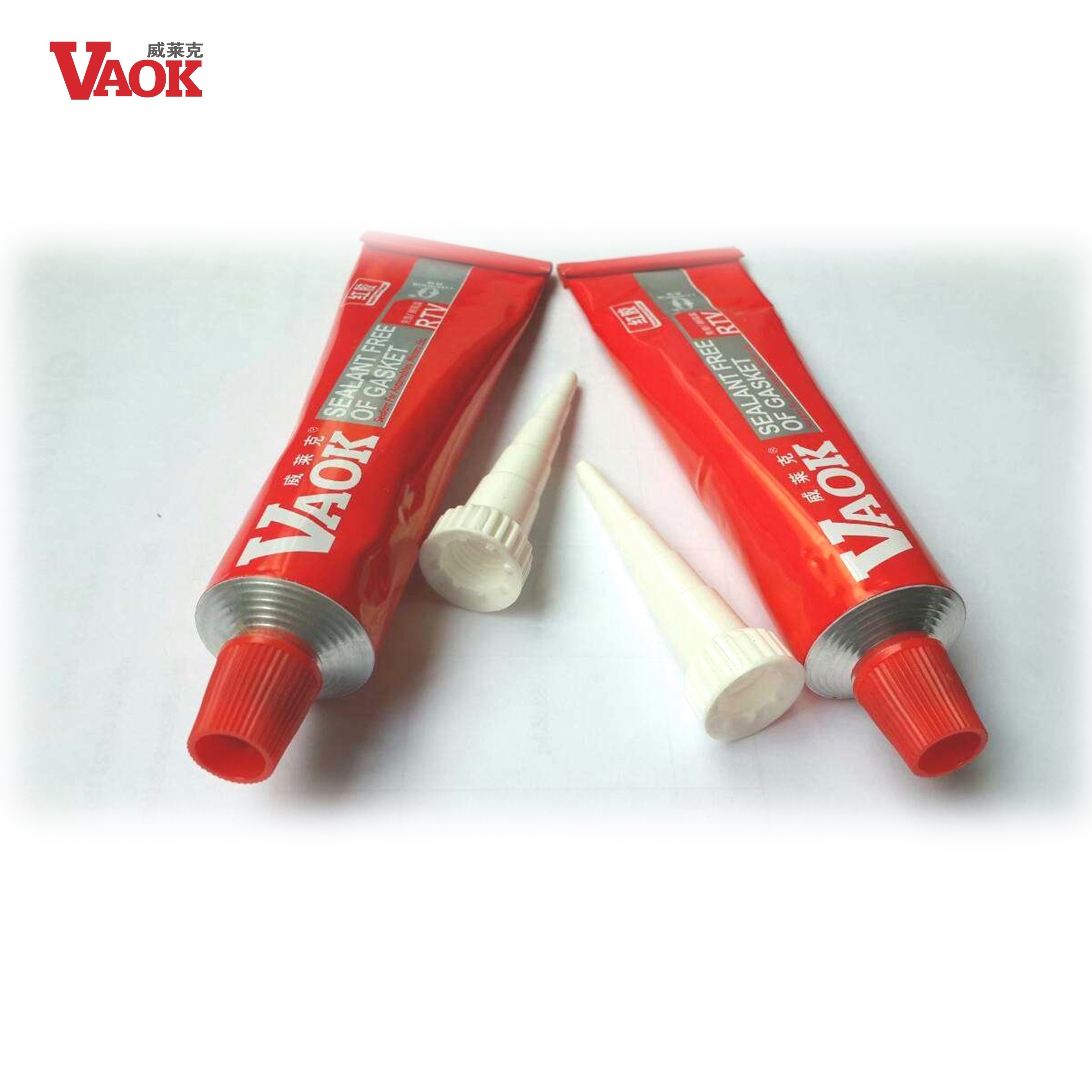 VAOK 55g  high temp resist  3 colors RTV Silicone sealant Gasket Maker  for auto,machinery industry