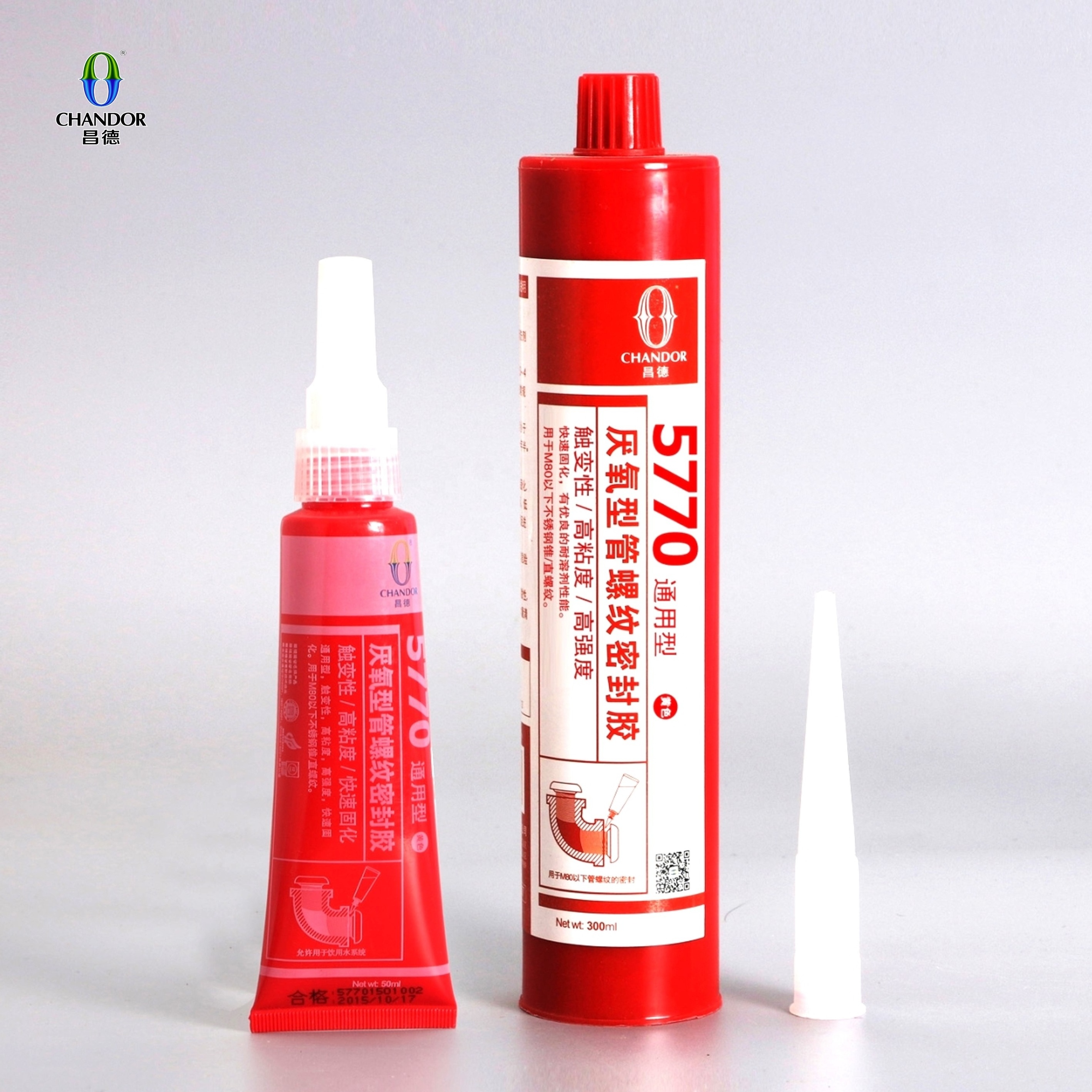 5770  fast cure  50ml Anaerobic Thread locker Adhesive  pipe thread sealant glue for metal pipe threads below M80