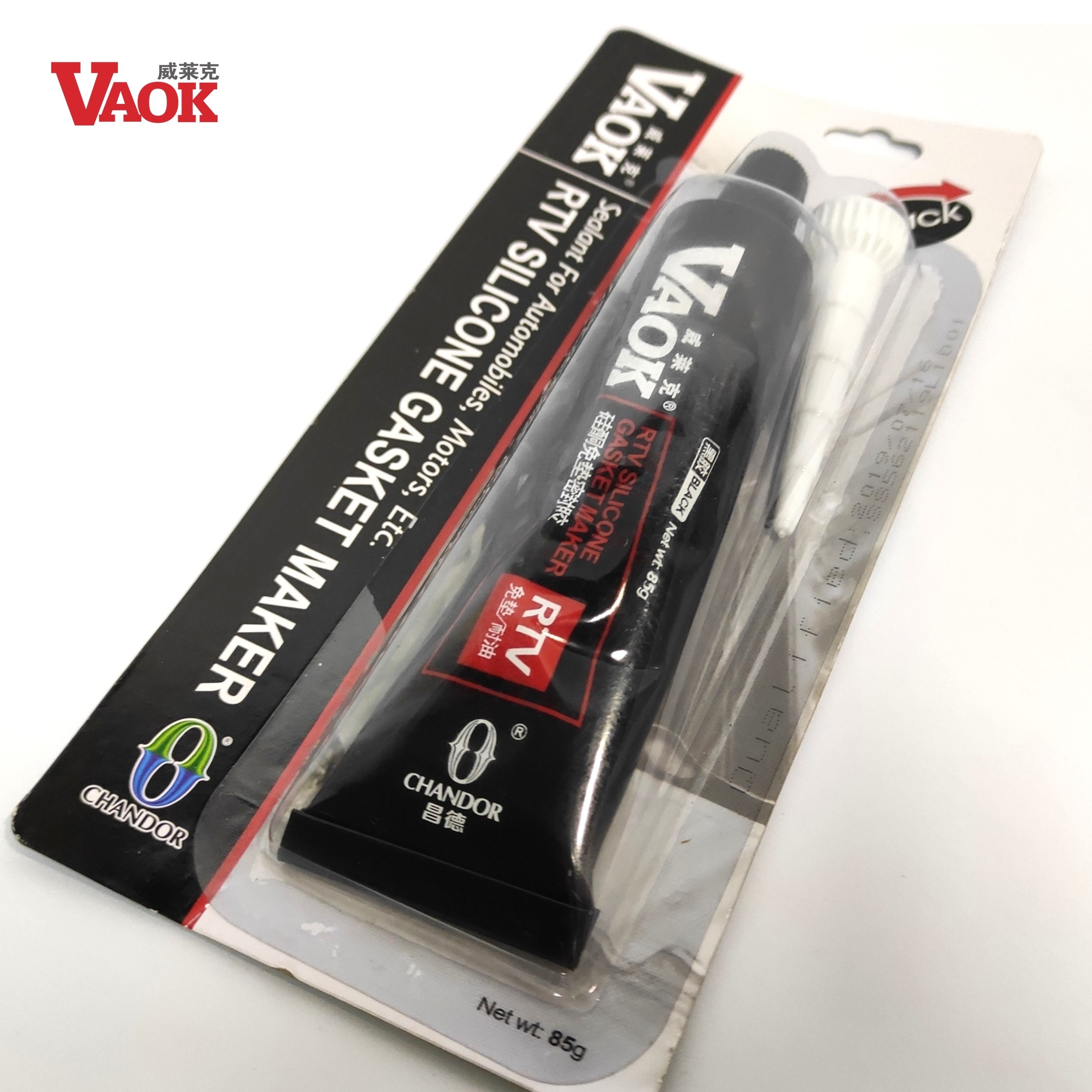 VAOK  high temp RTV silicona neutra gasket maker sealant 85g  Gasket free adhesive for automobile