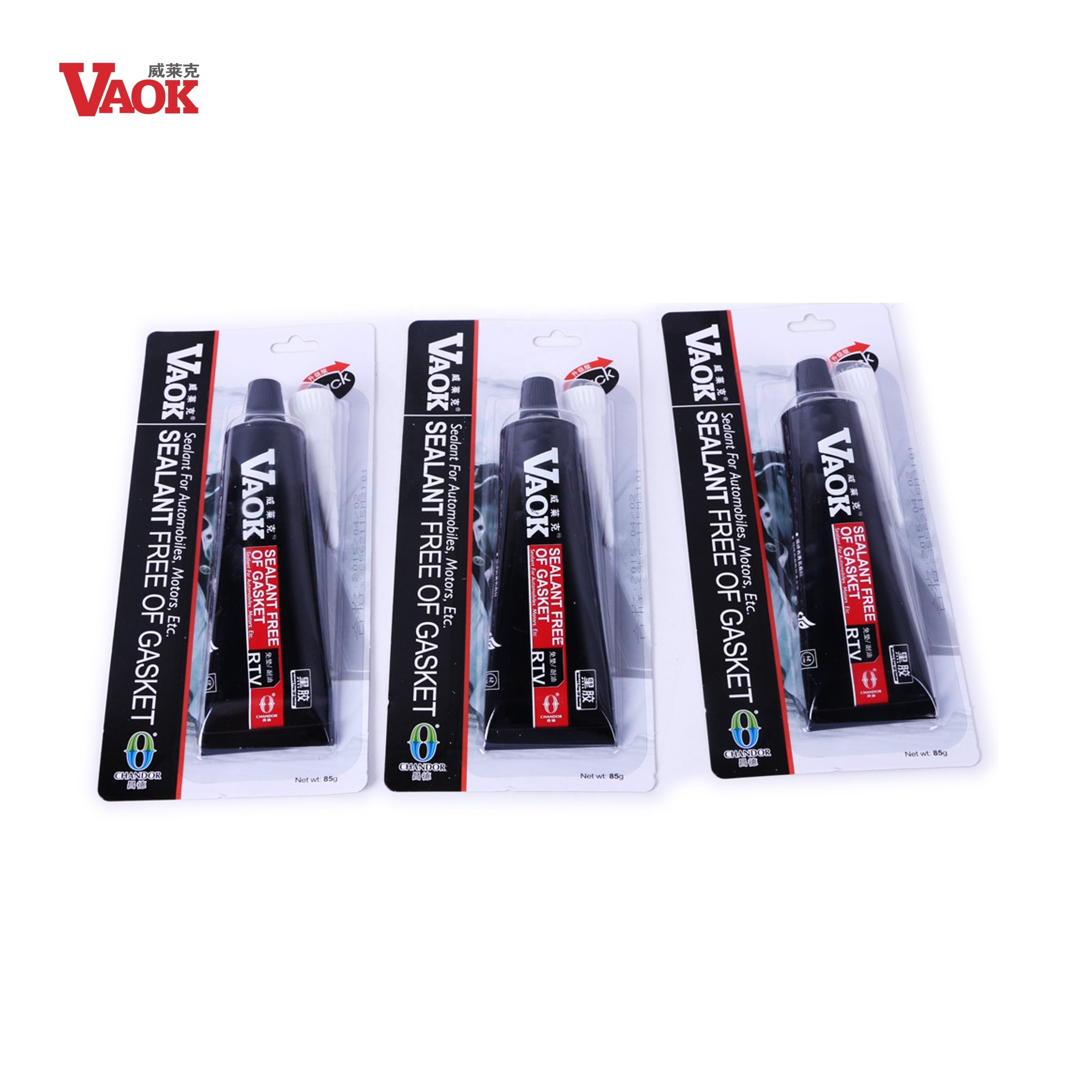 China Wholesale VAOK  85g  high temp RTV Silicone flange sealant Gasket Maker adhesive for automobile