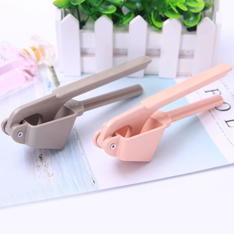 H511 Kitchen Tool Multifunction Mashed Ginger Press Maker Crusher Multi Colour Manual Aluminum Alloy Garlic Squeezer