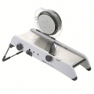 AA180 Multi-function Vegetable Slicer Adjustable Stainless Steel Manual Cutter Kitchen Utensils Mandoline Dial Slicer