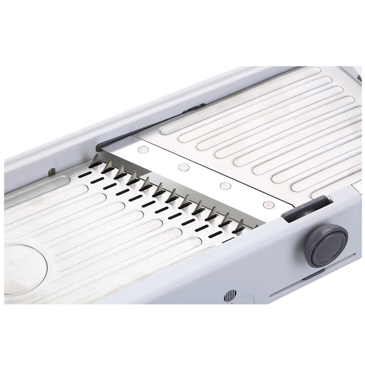 AA180 Multi-function Vegetable Slicer Adjustable Stainless Steel Manual Cutter Kitchen Utensils Mandoline Dial Slicer