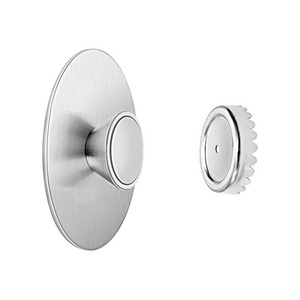 GG591 Bathroom Accessories Metal Stainless Steel Wall Mounted Suction Magnet Soap Rack Magnetic Soap Holders