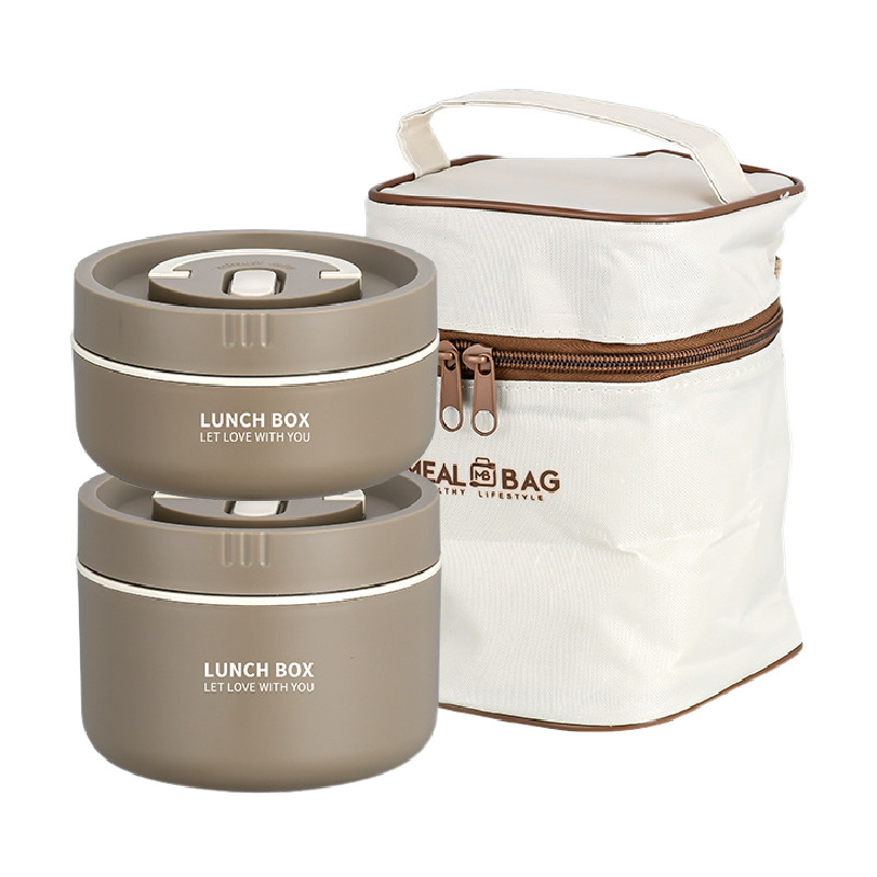 DS2127 Lunch Containers For Adults Bento Box Adult Lunch Box With Containers Included Stainless Steel Bento Box With Lunch Bag