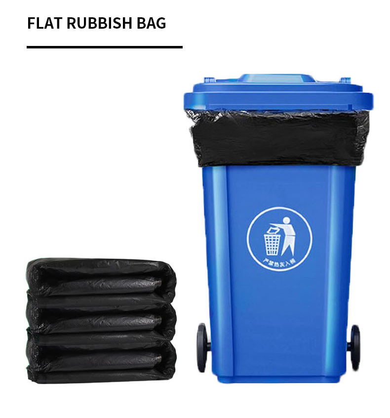 DS2475 Disposable Plastic Garbage Bag Heavy Duty Trash Can Liners Household Kitchen Large Trash Bags Tall Kitchen Garbage Bag