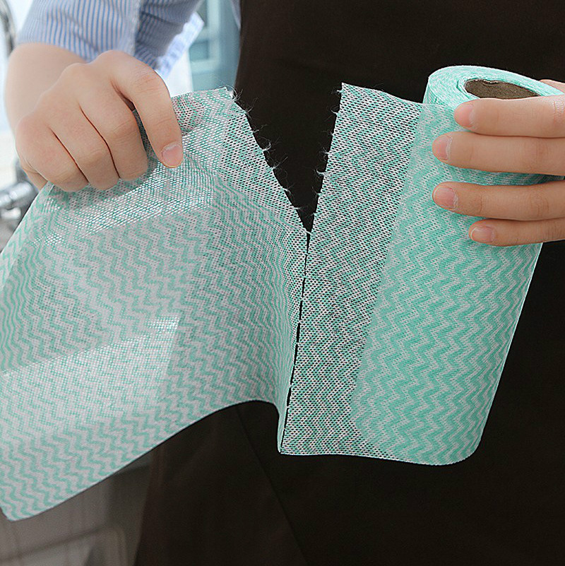 DS1583 Kitchen Dish Paper Towels Bulk Disposable Dish Cloths For Washing Dishes Non-woven Cleaning Cloths