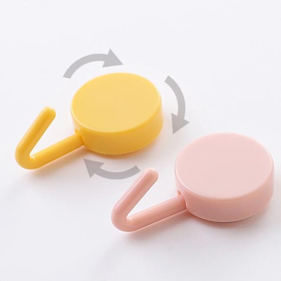 DS2854 Kitchen Bathroom Wall Mount Towel Key Hooks for Wall Decorative Key Holder Rack Self Adhesive Sticky Hooks Wall Hooks