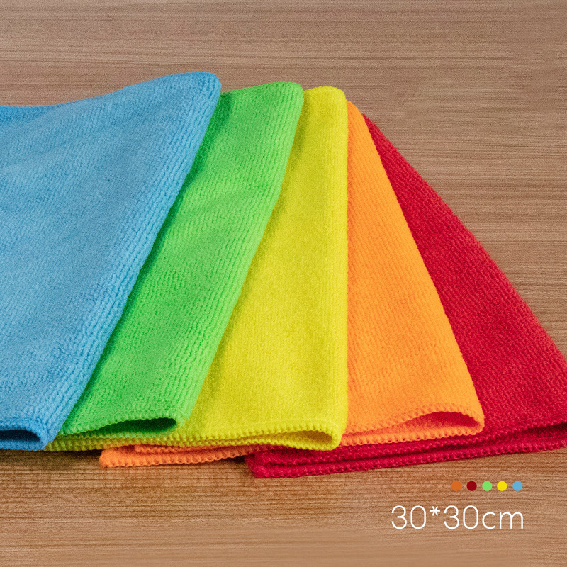 DS970 Customization Logo Microfiber Towels For Cars Cleaning Rags 40 x 40cm 200gsm Microfiber Cloth  Microfiber Cleaning Cloth