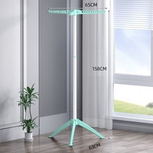 ZQ27 Rotating Garment Rack Shelf Rolling Clothes Hanger Stand Display Organizer  Rotating garment Towel Rack