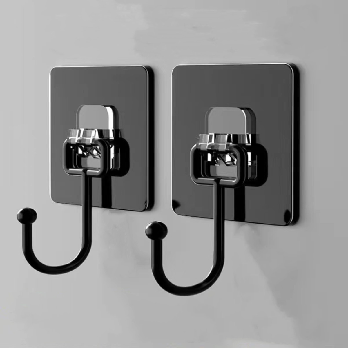 DS2838 Heavy Duty Adhesive Towel Hooks Stick Self Adhesive Hooks Towel Holder Wall Hangers Stainless Steel Sticky Hooks