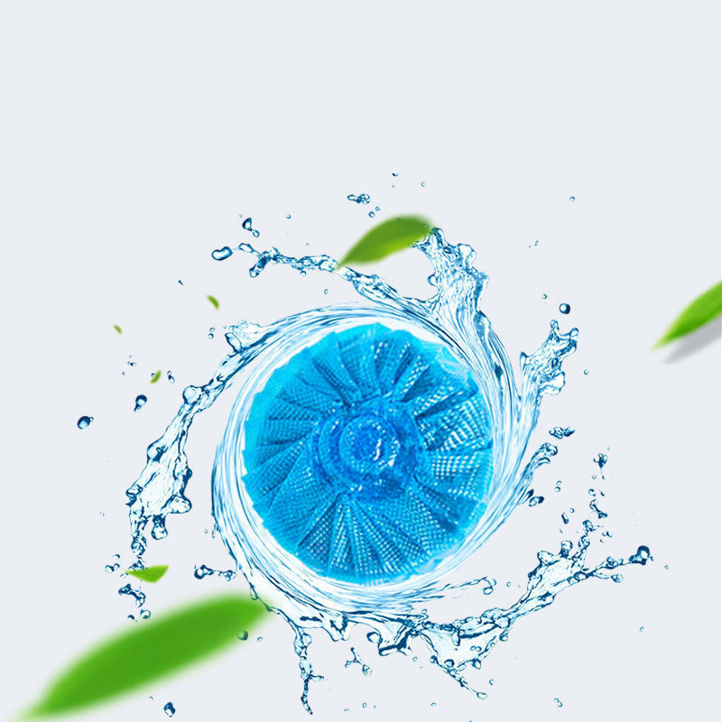 DS2689 Blue Toilet Bowl Tablets for Deodorizing Descaling Bathroom Toilet Tank Cleaner Automatic Toilet Bowl Cleaner Tablet