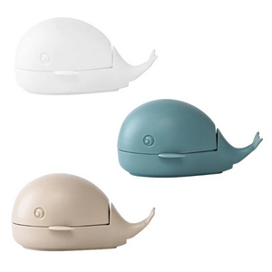 DS2044 Whale Laundry Brush Clothes Shoes Foot Scrubber Brushes Fingernail Scrub Shoe Cleaner Silicone Washing Brush