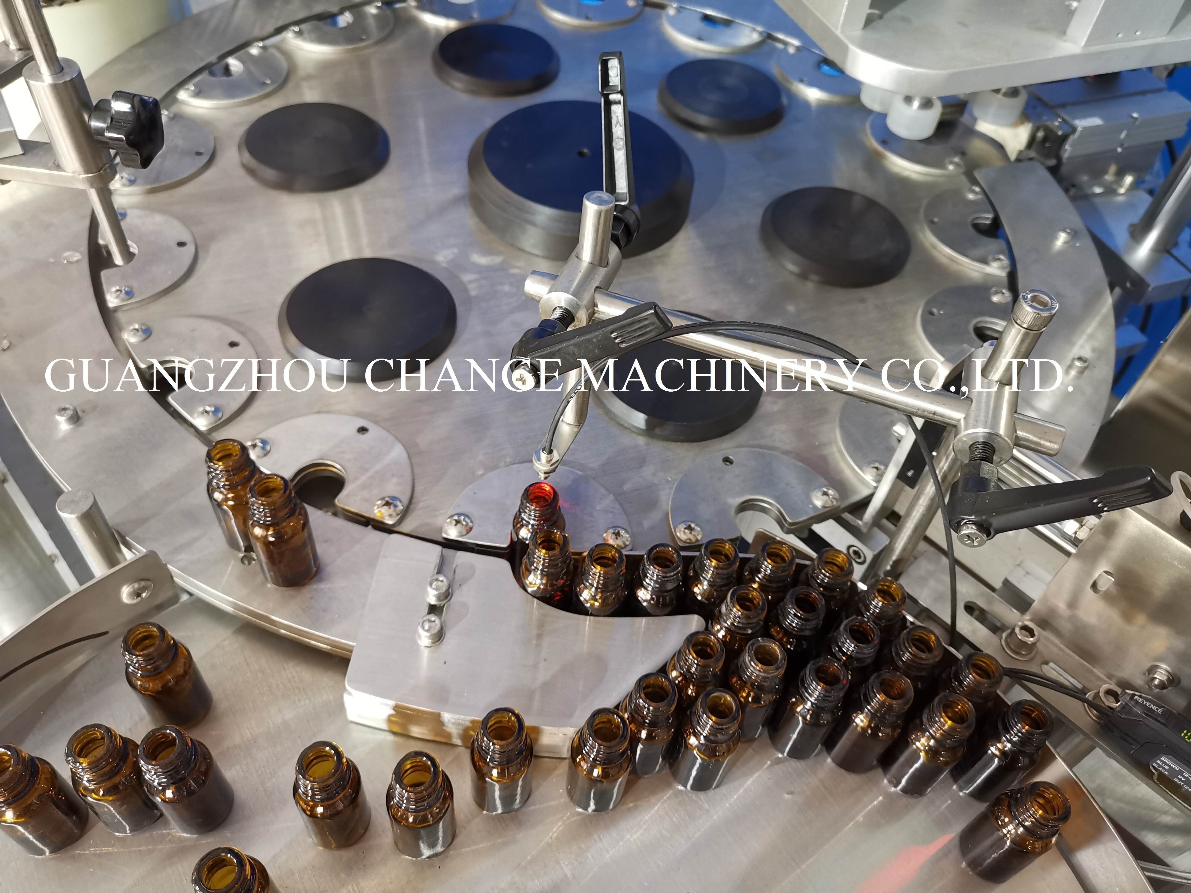 2024 Latest Inner Plugs Pressing Essential Oil Filling Capping Machine