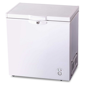 Top open foaming door deep chest freezer with lock&key