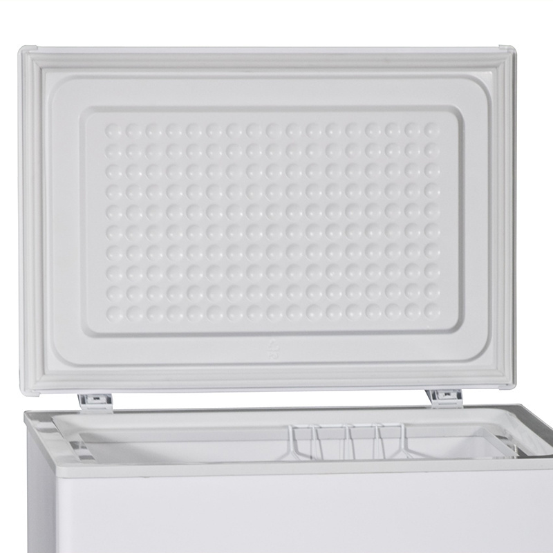 Top open foaming door deep chest freezer with lock&key