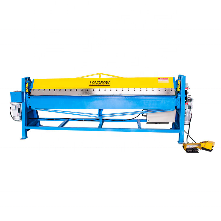 16 gauge thickness steel aluminium electric folding machine 1.5mm steel bending machine price