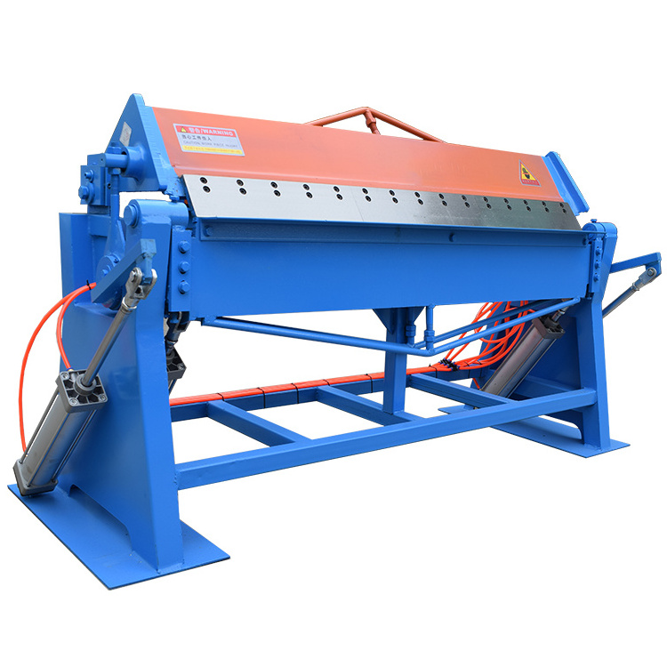 Metal sheet hand folding machine 2.0 mm aluminum sheet manual bending machine