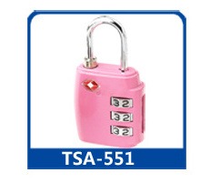 TSA-330 TSA accepted high quality zinc alloy  travel luggage bag use resettable 4 digits  tsa combination lock