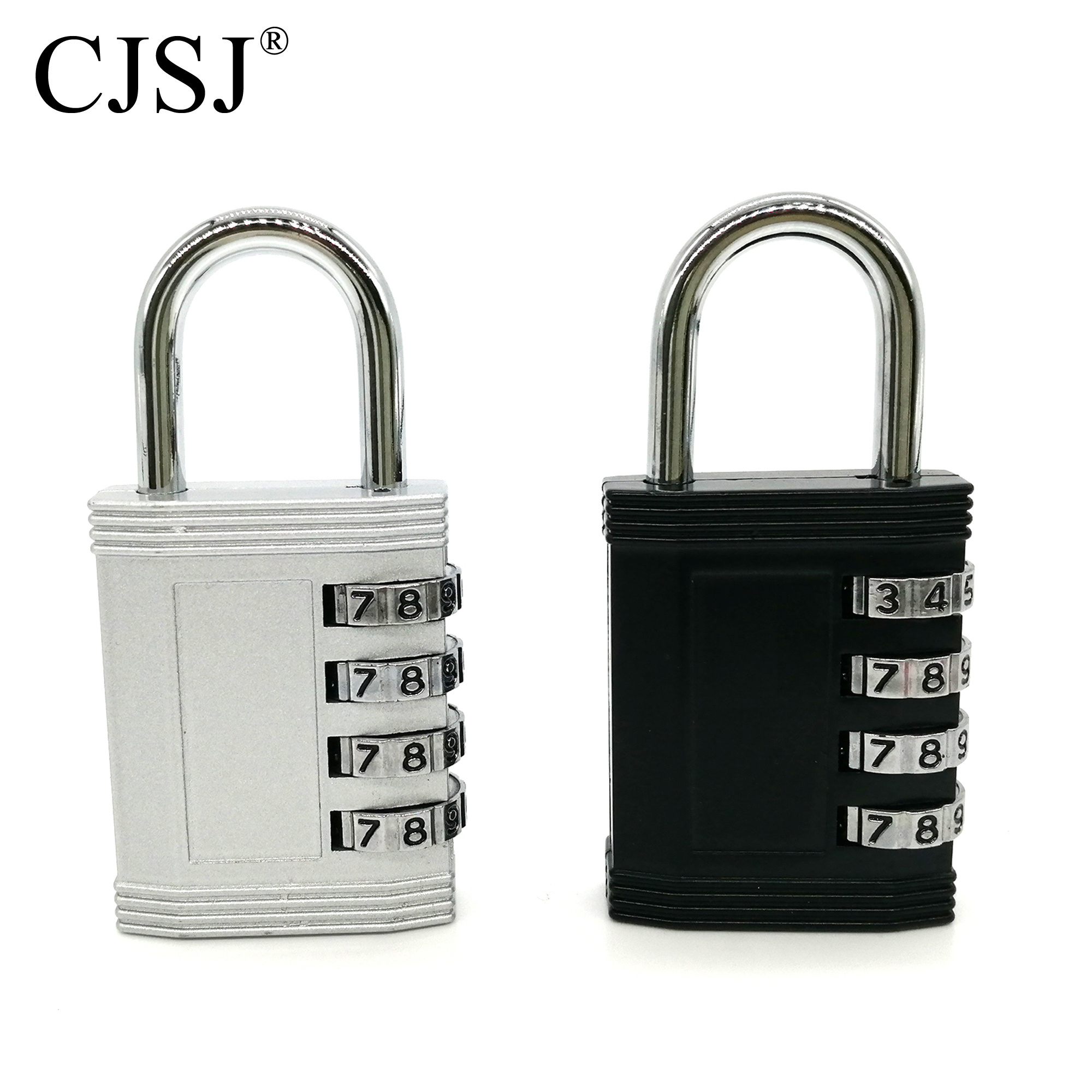 CH-606-1 Hasp Cabinet Gate luggage use 4 digits number padlock