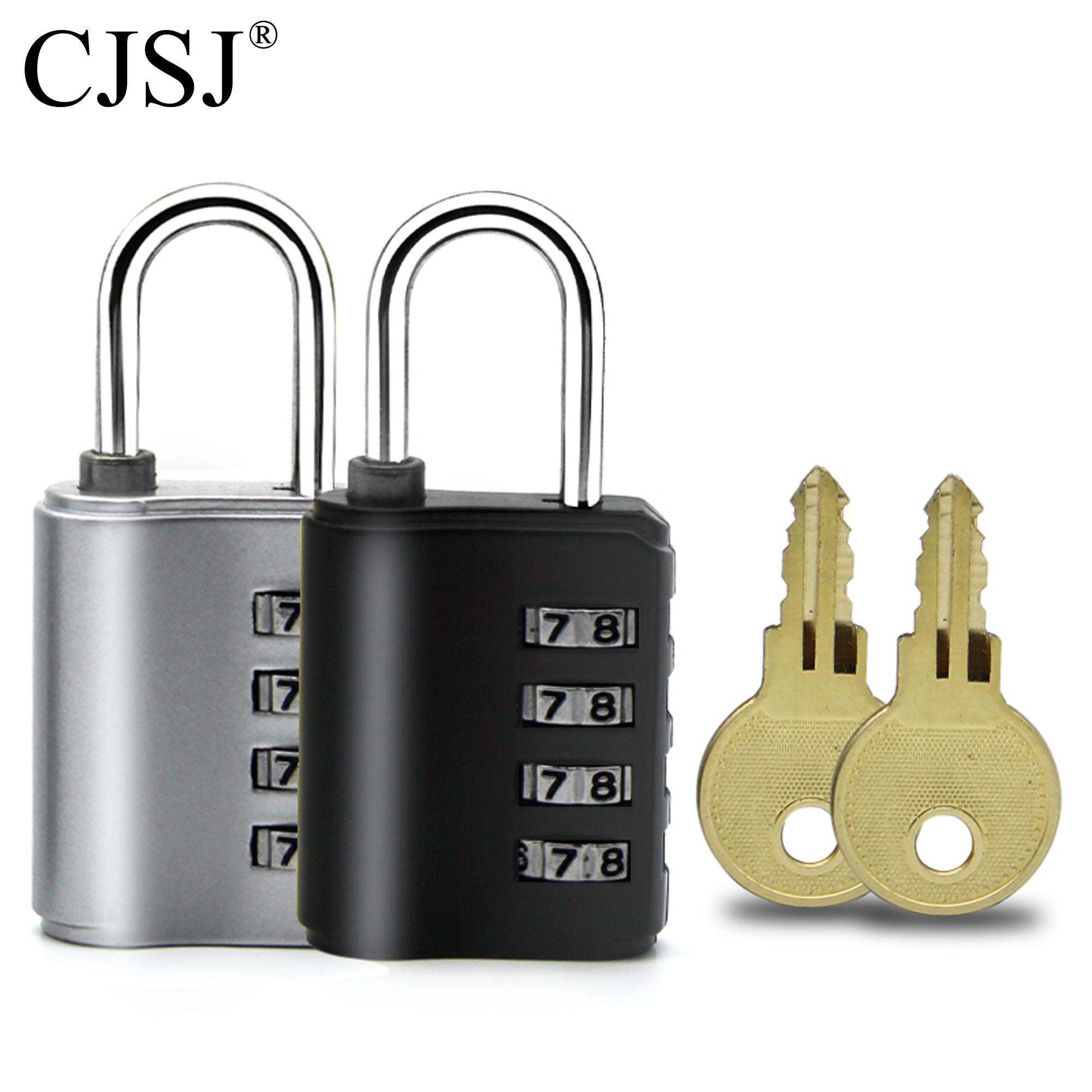 CH-609 High security changeable 30mm password lock 4 digit locker padlocks master key combination lock