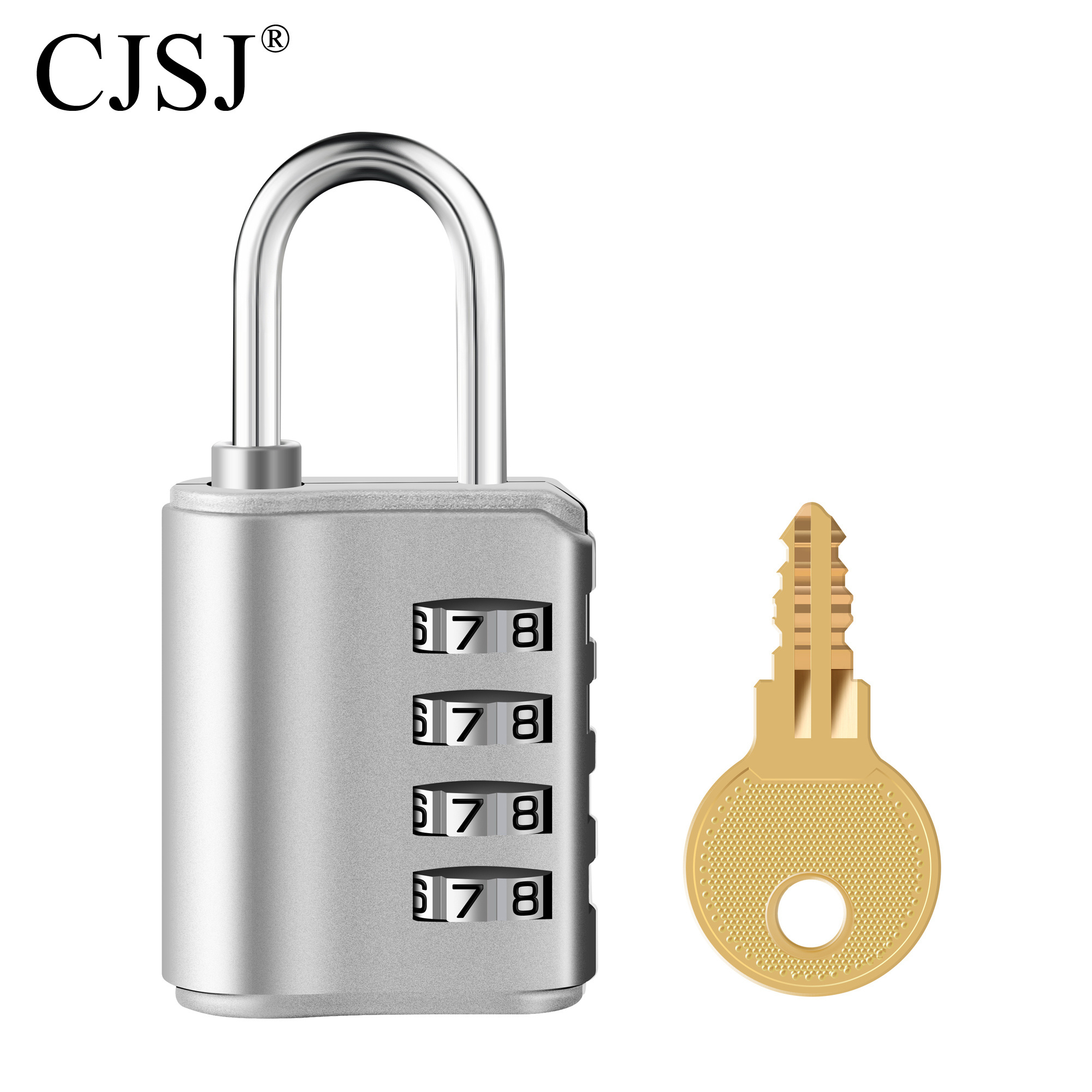 CH-609 High security changeable 30mm password lock 4 digit locker padlocks master key combination lock