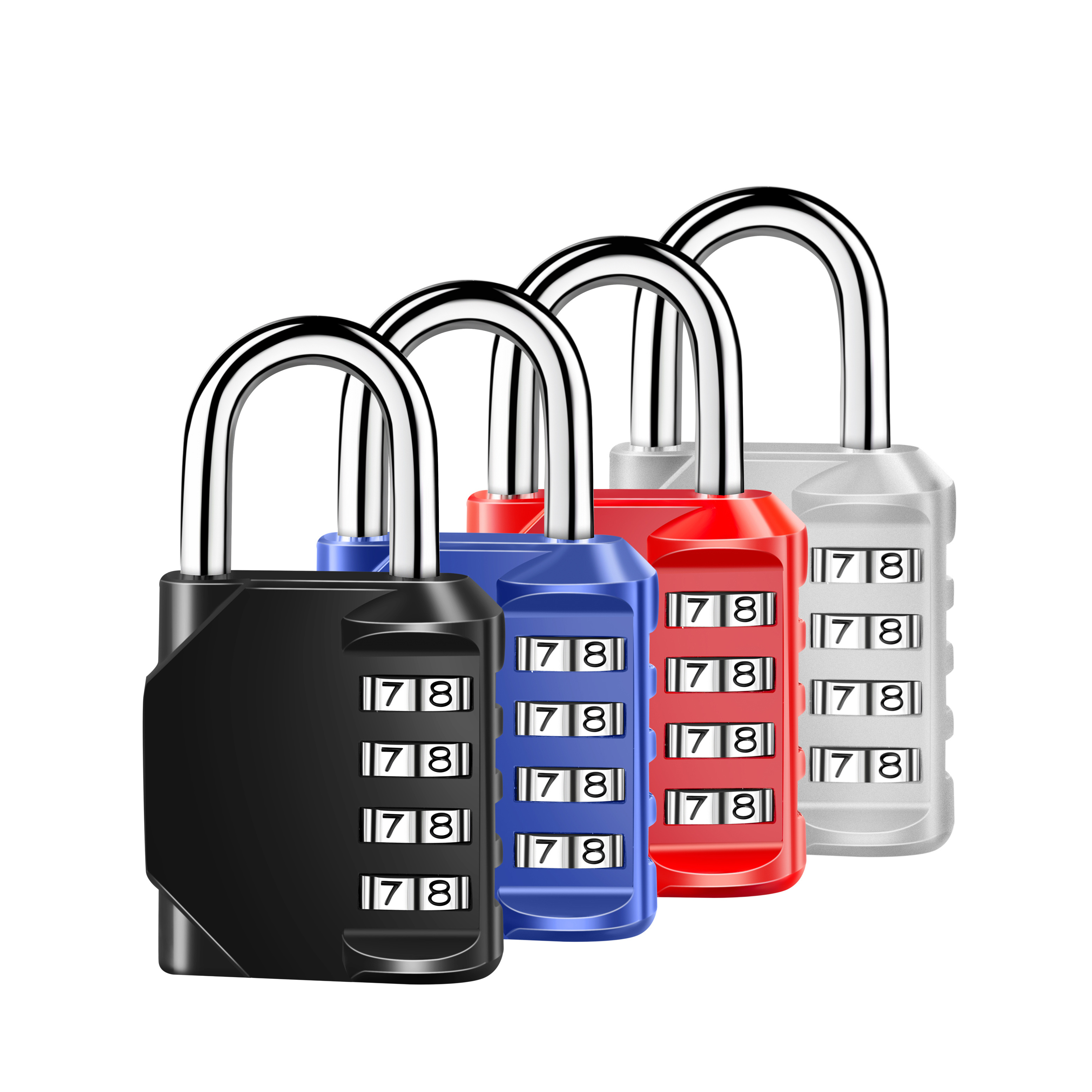 CH-604 amazon hot selling combination padlock suppliers produce high quality 4 digits keyless gym padlock