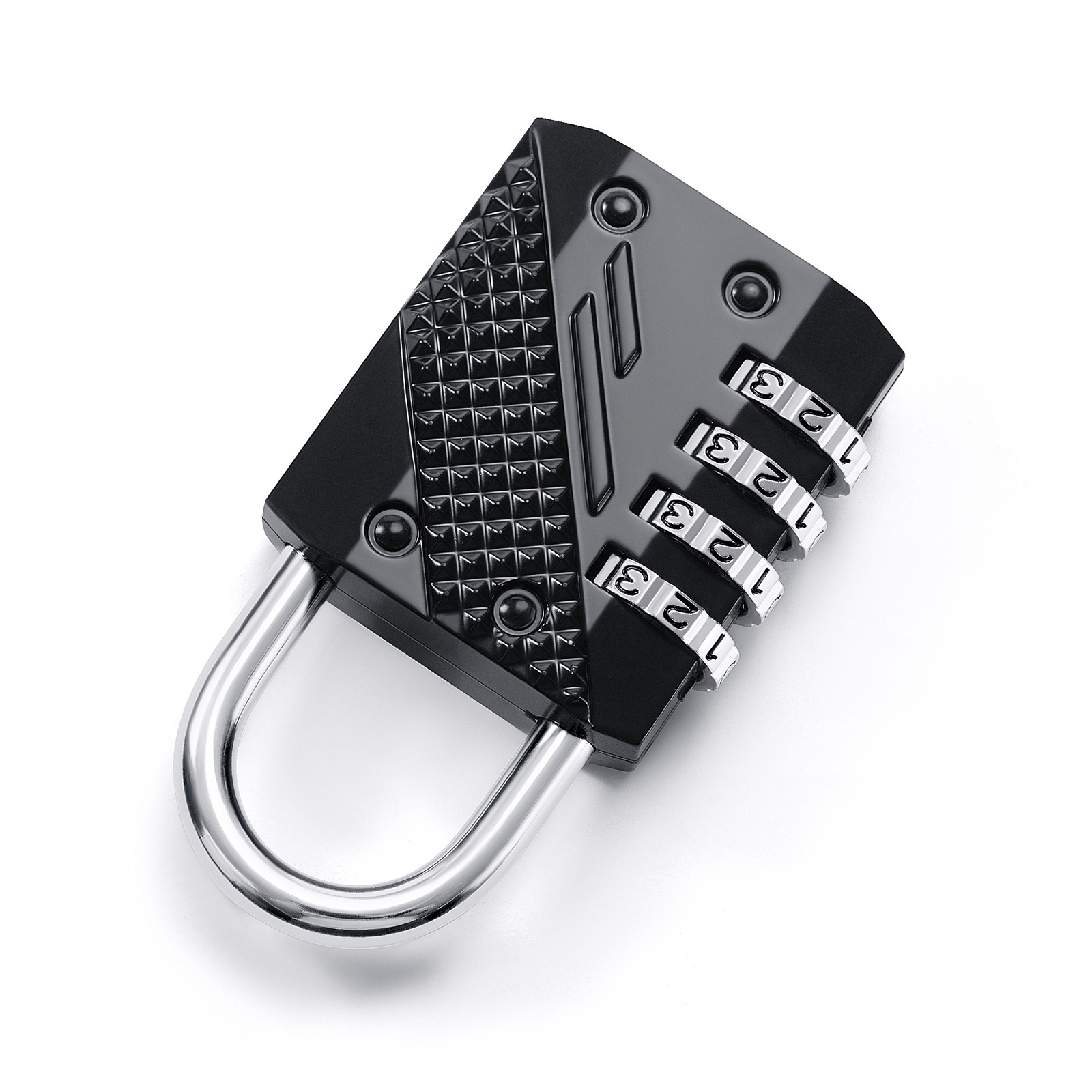 CH-608 Heavy Duty Cut Proof Hardened Stainless Steel shackle Gym Locker Lock 4 Digit Outdoor Combination Padlock