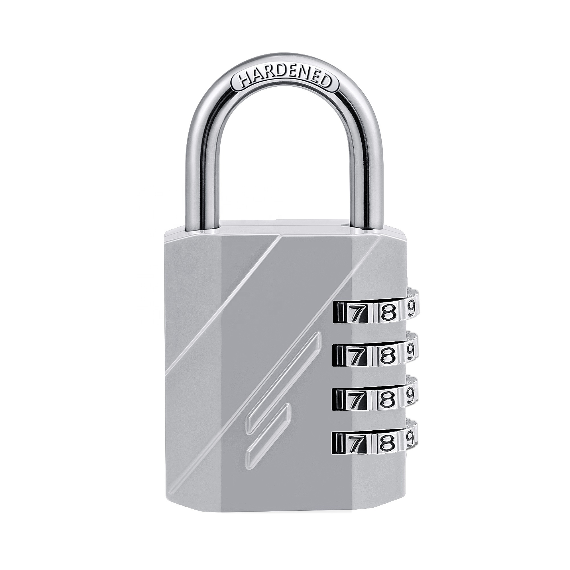 CH-608 High Quality China Waterproof Padlocks with Key 4 Digital Password Combination Lock