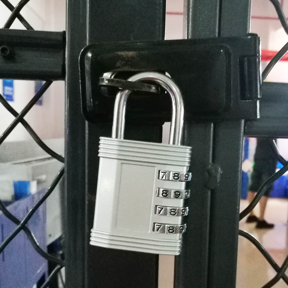 CH-606 lock manufacture high security new gym locker lock resettable 4 digits combination luggage padlock